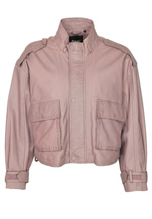 Maze MIT STEHKRAGEN   - Lederjacke - mauve