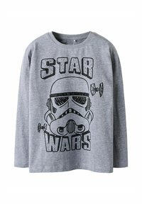 Unselected, grey melange