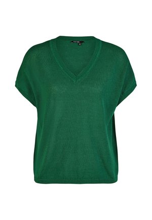 Marc Aurel, MARC AUREL PULLOVER - Basic T-shirt - dark green