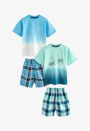 Next 2 PACK SET - Pyžamová sada - blue dip dye graphic