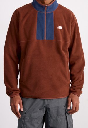 Suéter de forro polar - brown