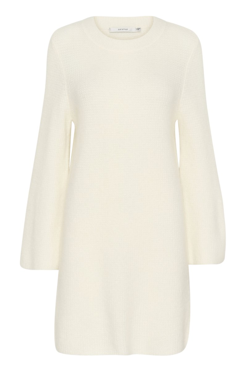 Gestuz Gebreide jurk wit Gestuz Gebreide jurk wit