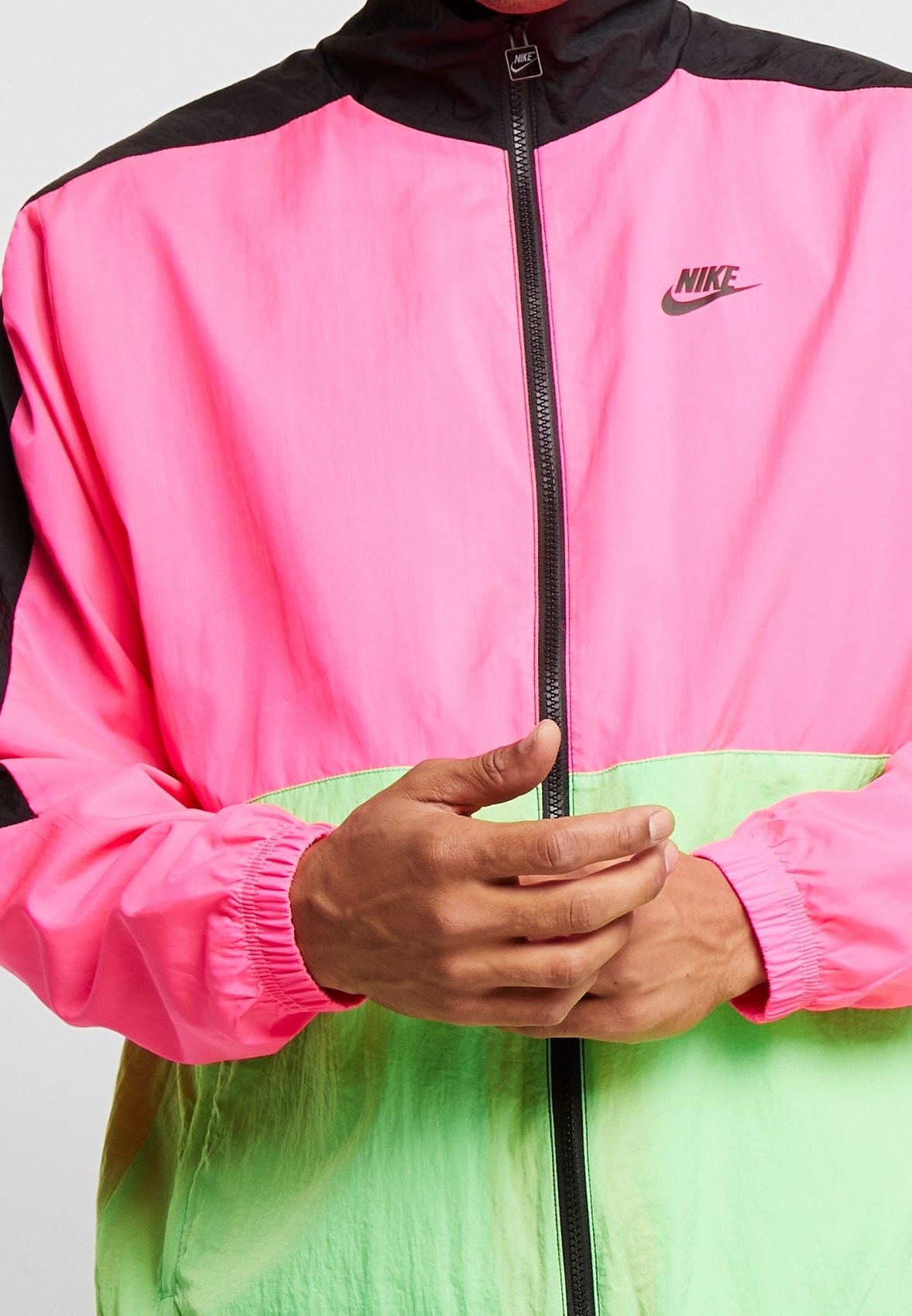 nike neon windbreaker