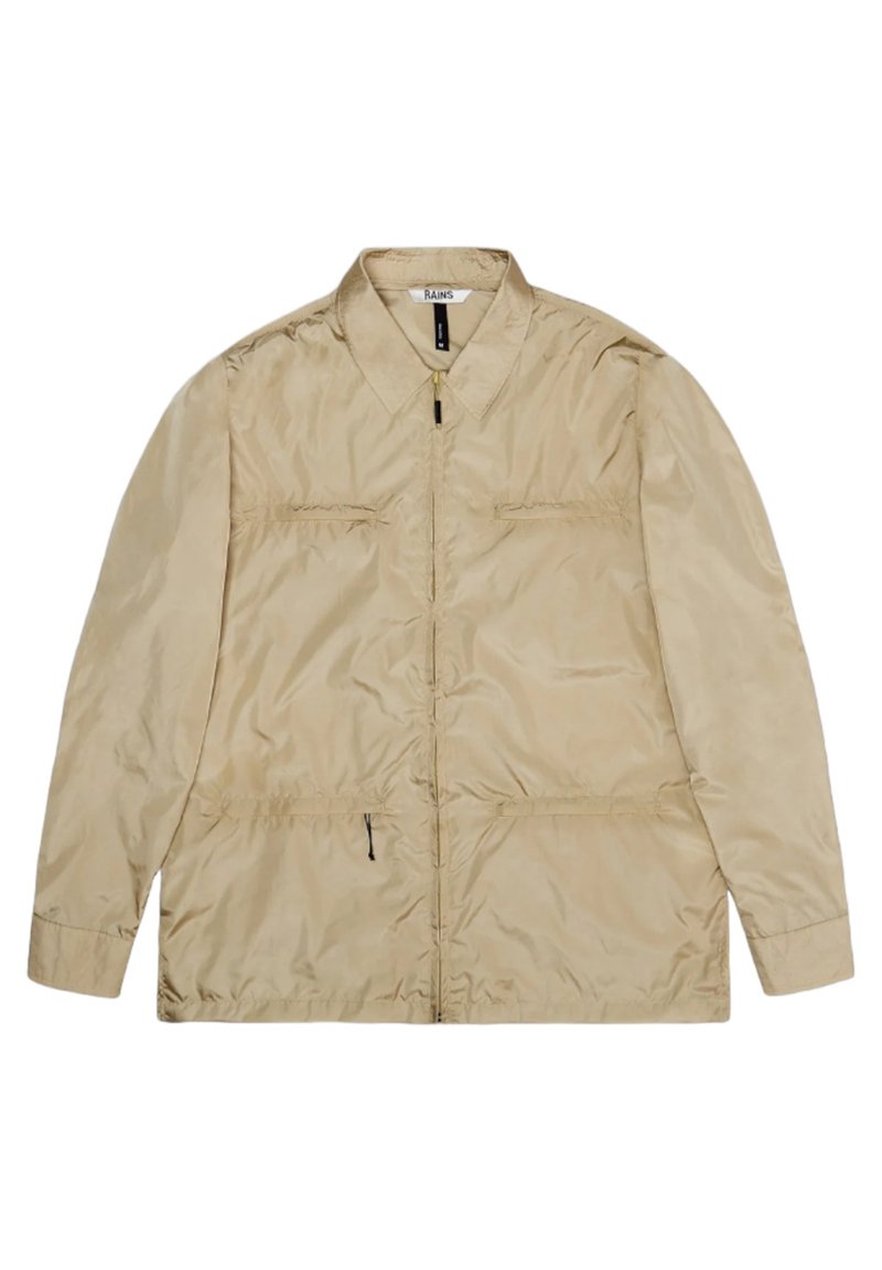 Rains Lichte jas zandkleur