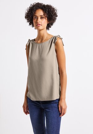 SEERSUCKER - Camicetta - beige