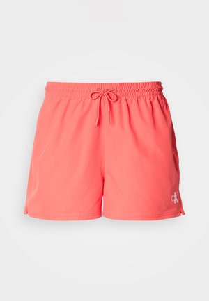 Calvin Klein Swimwear, DRAWSTRING WAISTBAND GRAPHIC MONOGRAM - Badeshorts - punch pink