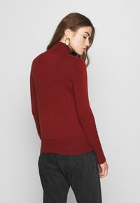 ONLY ONLVENICE ROLLNECK - Camisola - fired brick