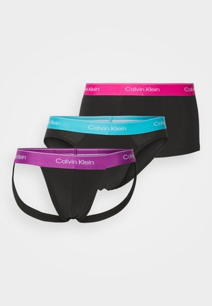Calvin Klein Underwear, BRIEF SET - Aluspüksid - dahlia/blue atoll/fuchsia fed