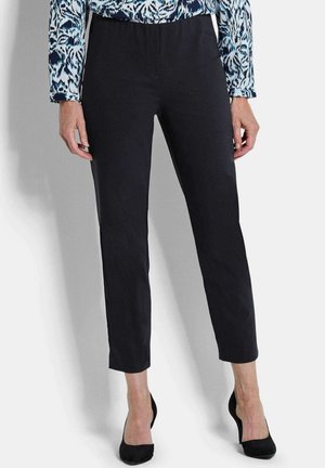 7/8-BENGALIN LOUISA MIT SCHLUPFBUND - Stoffhose - black