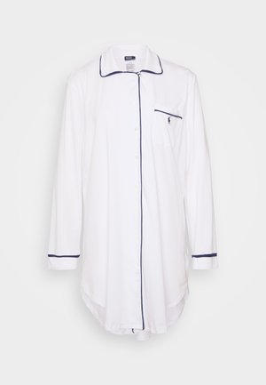 Polo Ralph Lauren SLEEPSHIRT - Νυχτικό - white cloud