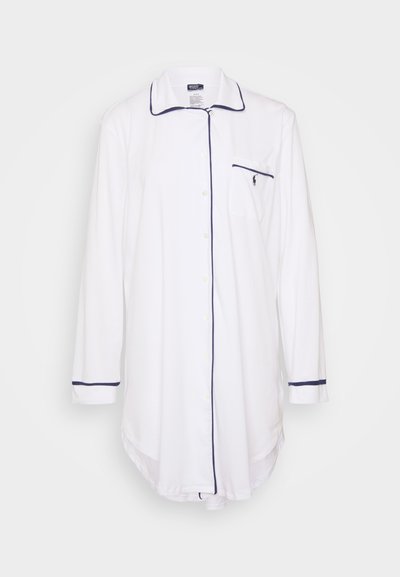 Polo Ralph Lauren SLEEPSHIRT - Νυχτικό - white cloud