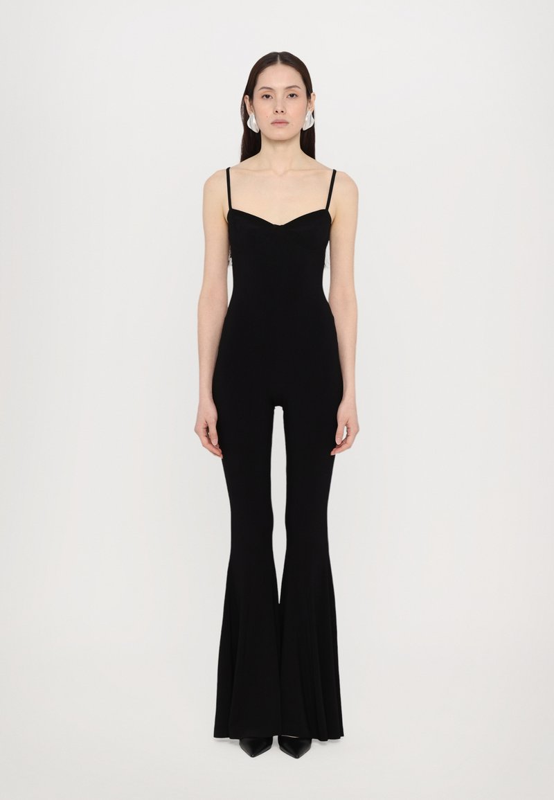 Norma Kamali - Tuta jumpsuit - black, Ingrandire