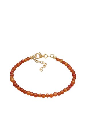 ACHAT KUGELN PERLEN  - Armband - orange