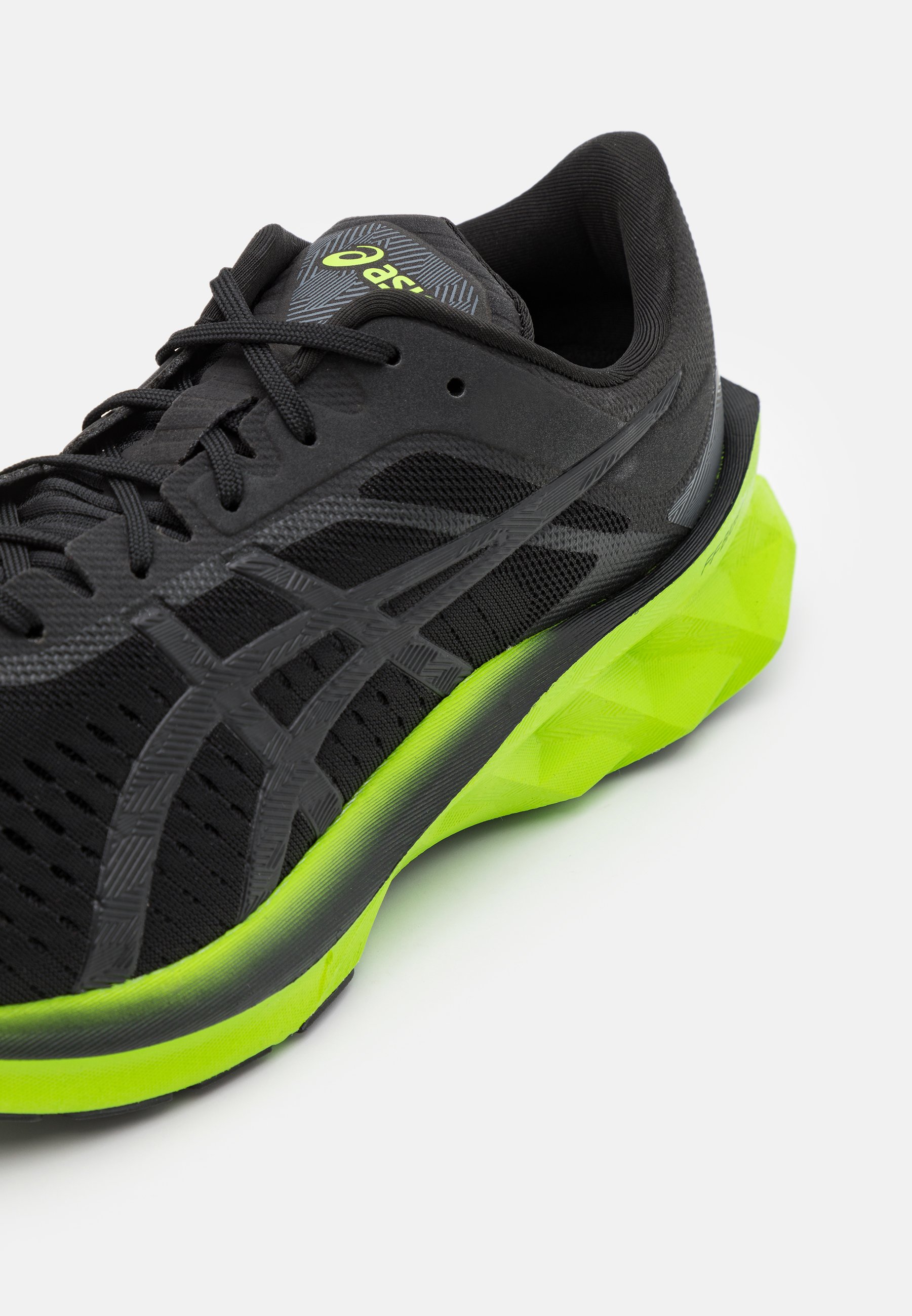 asics lime green running shoes
