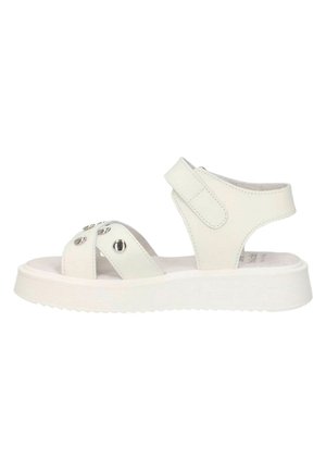 NeroGiardini Sandali con plateau - bianco