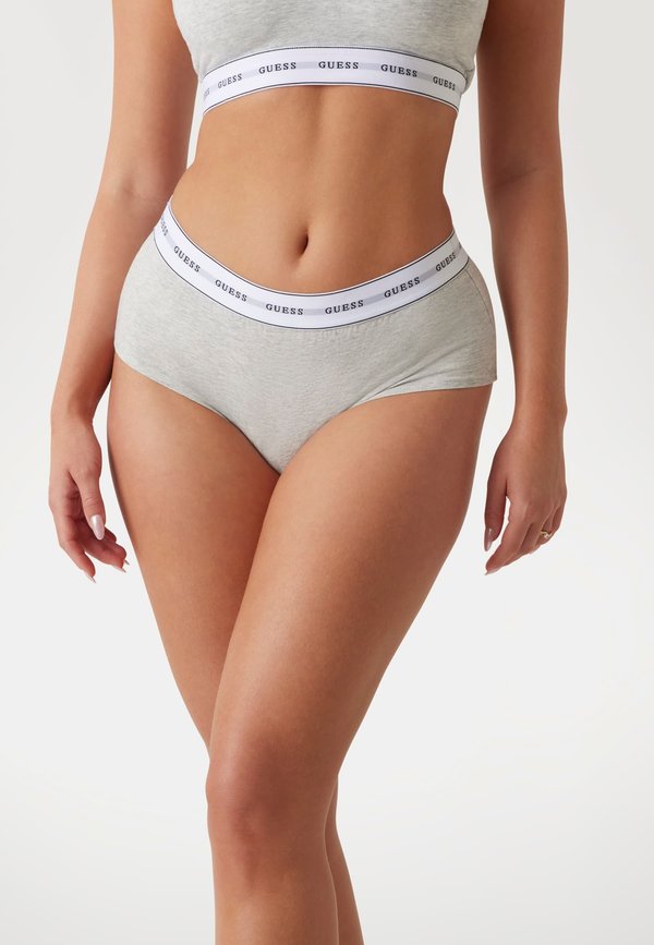 MIT LOGOBAND - Panties - grau