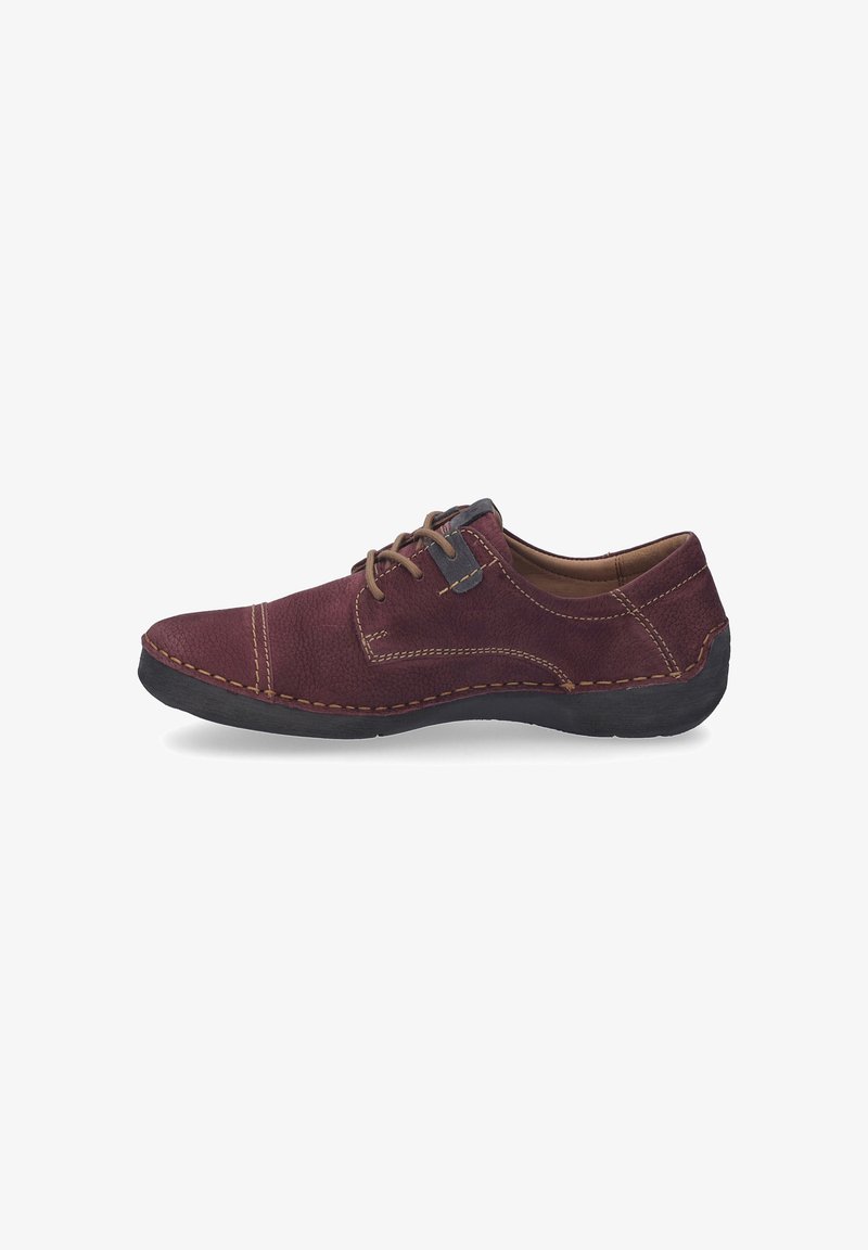 Josef Seibel Stringate sportive - plum kombi