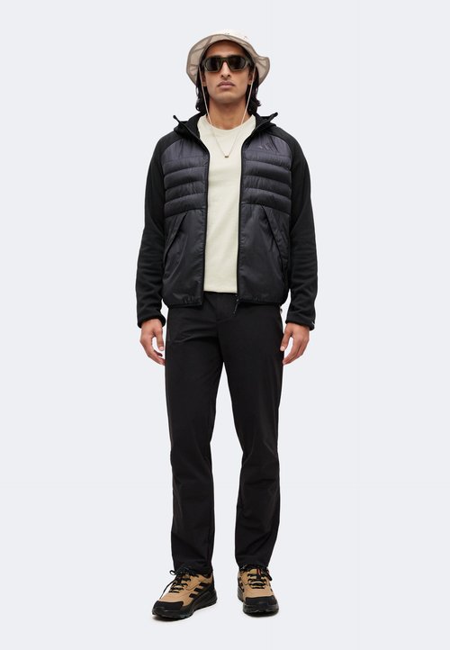adidas MULTI INSULATED HYBRID HOODED JACKET - Chaqueta de plumas - black — photo 2