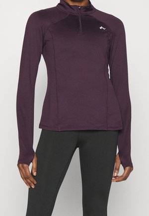 Langærmet T-shirt - purple