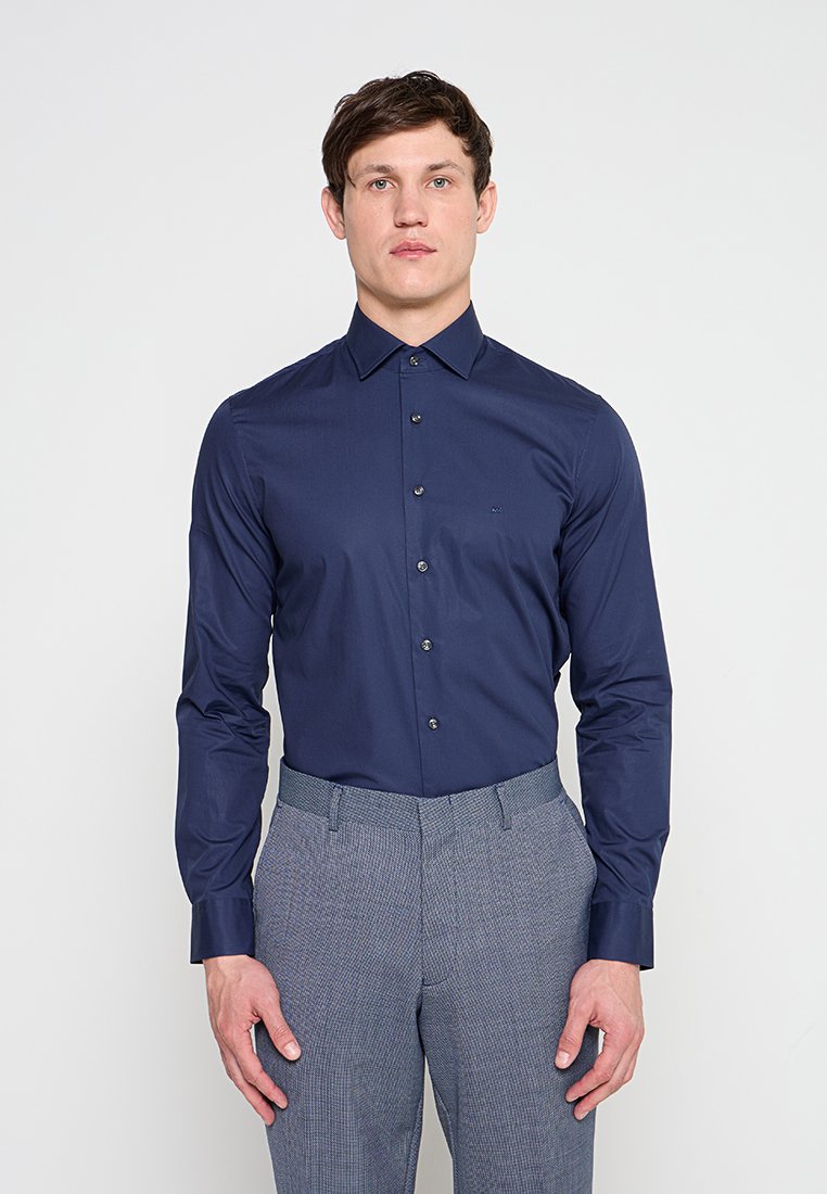 Michael Kors Zakelijk overhemd donkerblauw Michael Kors Zakelijk overhemd donkerblauw