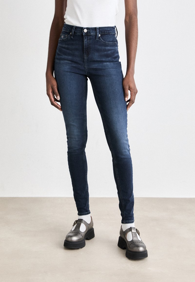 Tommy Jeans NORA - Jeans Skinny Fit - denim dark