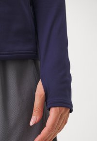 Under Armour MIDLAYER - T-shirt à manches longues - midnight navy/white