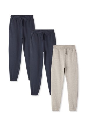 PACK OF 3 - Pantaloni sportivi - 1x Grey, 2x Blue