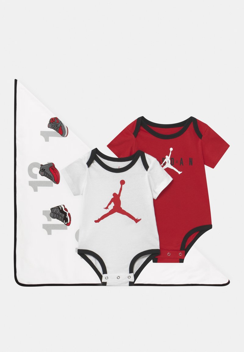 Jordan MILESTONE BLANKET BOX SET UNISEX Cadeau de naissance white