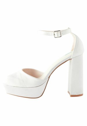 FOREVER COMFORT WEDDING  PLATFORM BRIDAL SHOES - Menyasszonyi cipők - ivory