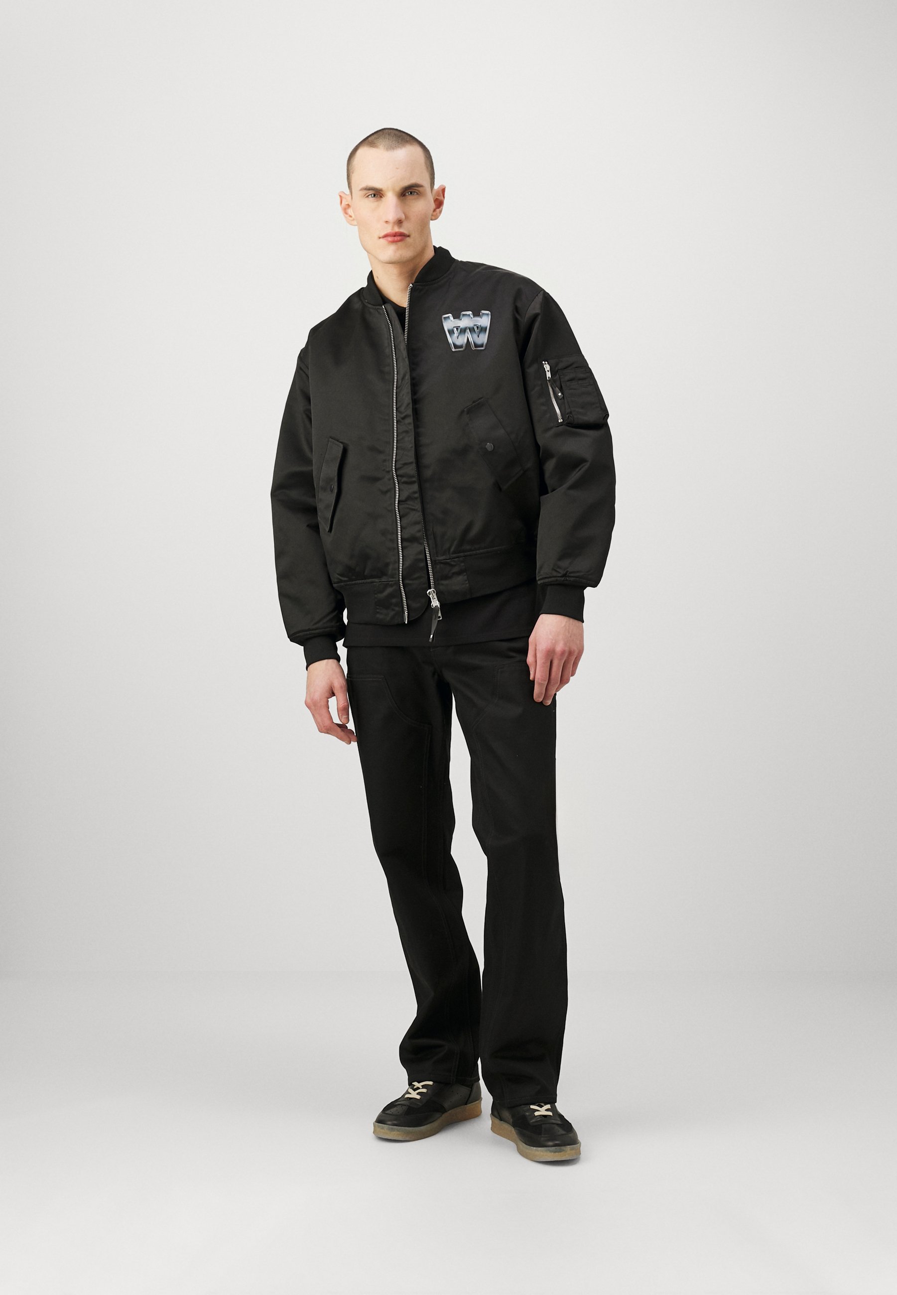 DOUBLE A BY W.W. AKI CHROME COMBO UNISEX - Bomber Jacket