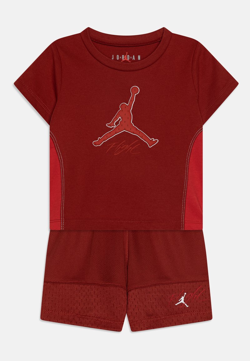 Jordan T-shirt print donkerrood