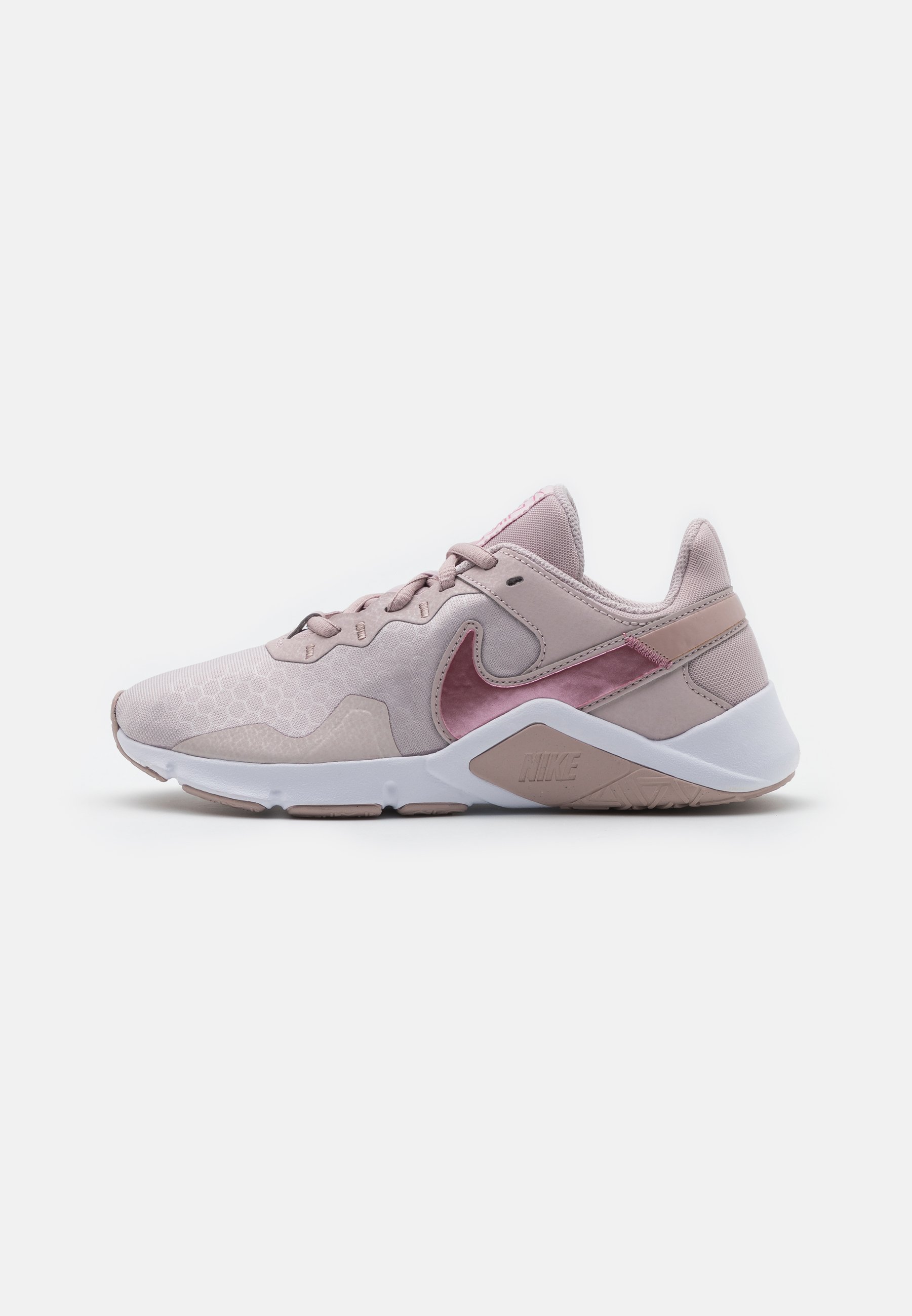 Sueño Ocurrir Tengo una clase de ingles Nike Performance LEGEND ESSENTIAL - Zapatillas de entrenamiento - platinum  violet/desert berry/stone mauve/white/plateado - Zalando.es