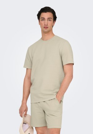 Only & Sons, ONSKIAN LIFE TEE - Základné tričko - beige