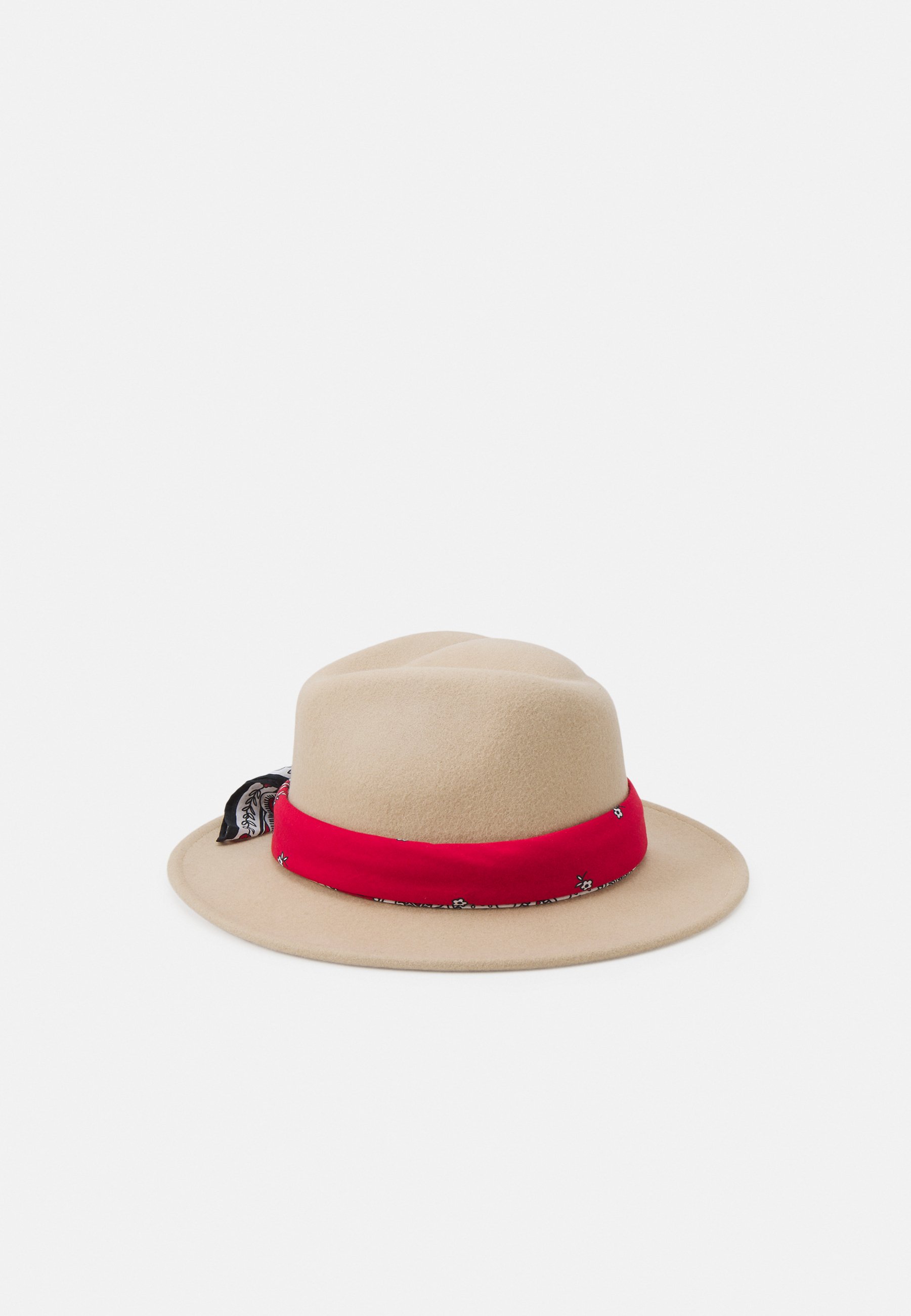 TWINSET CAPPELLO IN PANNO CON BANDANA STAMPATA - Cappello - cuban  sand/sabbia - Zalando.it