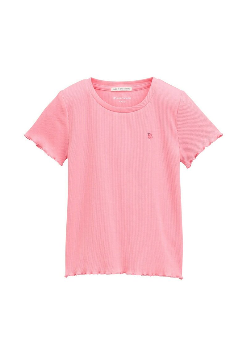 TOM TAILOR Tričko s potlačou - sunrise pink