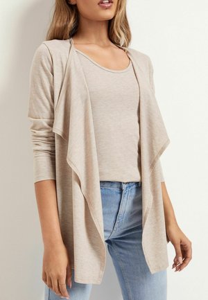 Lipsy WATERFALL REGULAR - Kardiganas - oatmeal