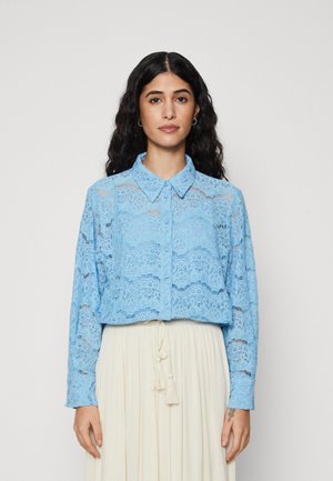 YASLARISSO SHIRT SHOW - Bluza s gumbima - alaskan blue