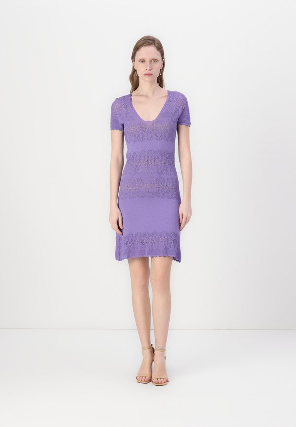 DRESS - Strickkleid - cold lavender
