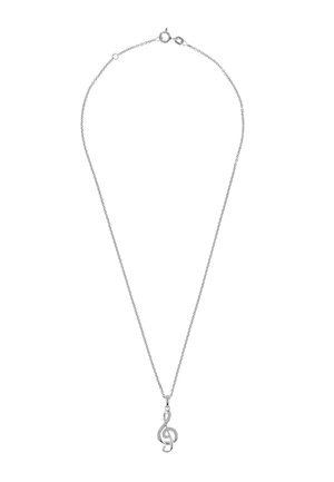 Necklace - silver-coloured