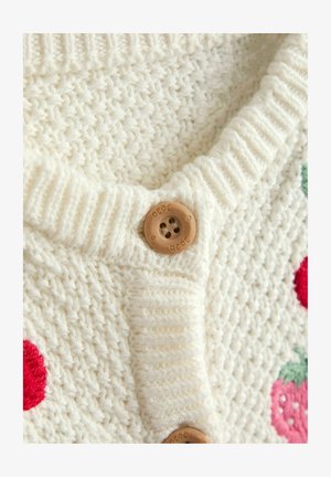 JoJo Maman Bébé, REGULAR FIT - FRUIT EMBROIDERED TEXTURED - Vest - cream