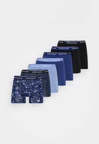 Unselected, blue/dark blue/black