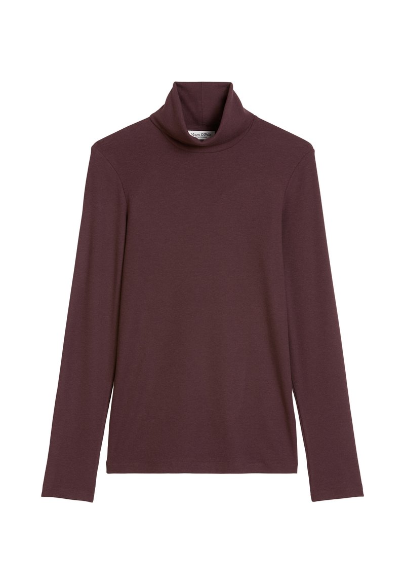 Marc O'Polo TURTLE NECK - Longsleeve - black cherry/(rood)paars ...