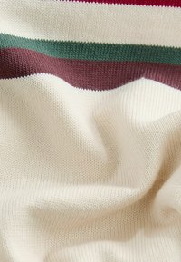 REGULAR FIT  OCHRE HEAVYWEIGHT - Marškinėliai su spaudiniu - red green