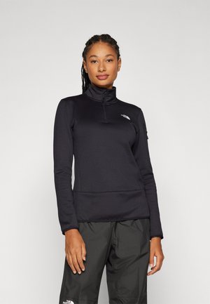 The North Face MISTYESCAPE 1/4 ZIP - Sweatshirt - black