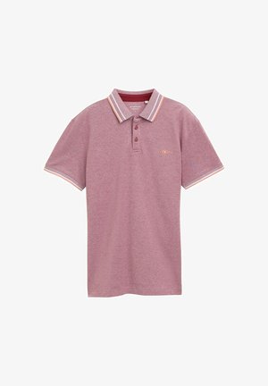 TOM TAILOR, Pikeepaita - deep red two tone