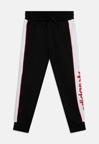 adidas Originals PANTS JUNIOR UNISEX - Träningsbyxor - black/better scarlet