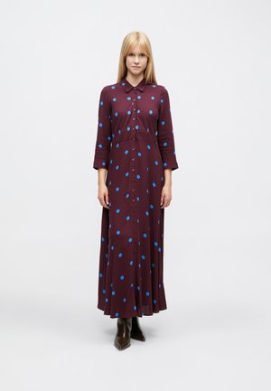 YASSAVANNA LONG SHIRT DRESS - Rochie tip cămașă - port royale