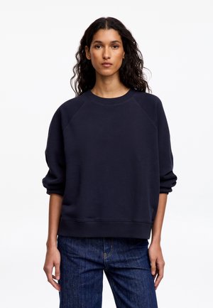 ARKET, ARKET TERRY SWEATSHIRT - Sweatshirt - dark blue