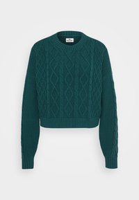 Hollister Co. Stickad tröja - dark green