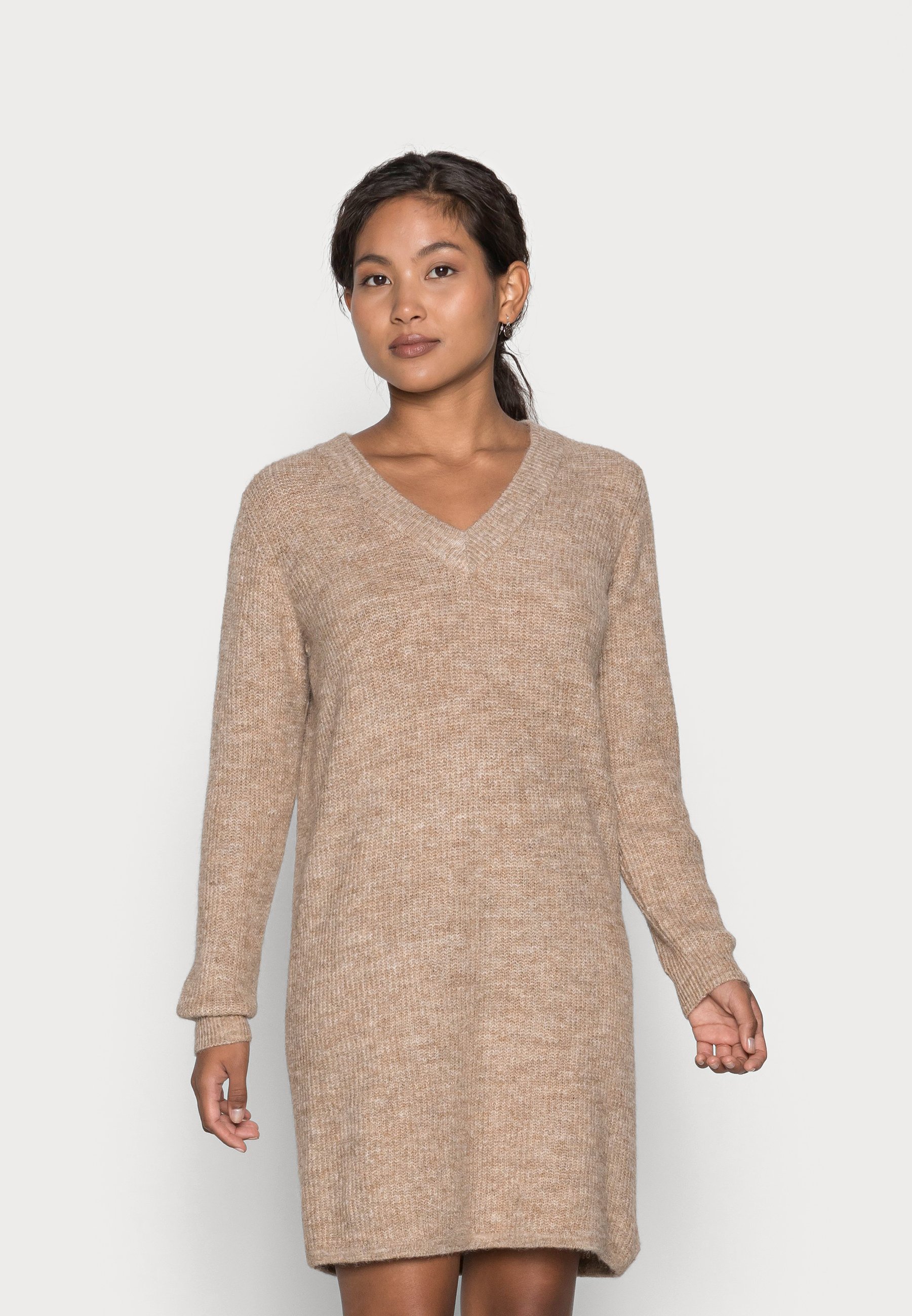 mink jumper dress